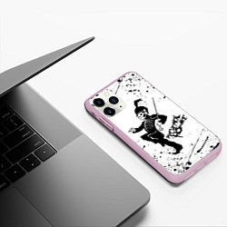 Чехол iPhone 11 Pro матовый My Chemical Romance, цвет: 3D-розовый — фото 2