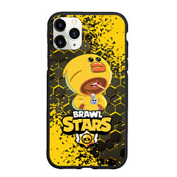 Чехол iPhone 11 Pro матовый BRAWL STARS SALLY LEON, цвет: 3D-черный