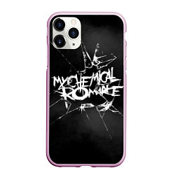 Чехол iPhone 11 Pro матовый MY CHEMICAL ROMANCE, цвет: 3D-розовый