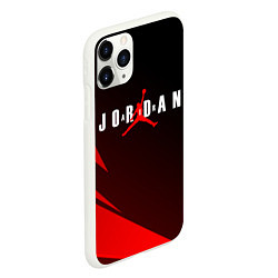 Чехол iPhone 11 Pro матовый MICHAEL JORDAN, цвет: 3D-белый — фото 2