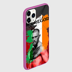 Чехол iPhone 11 Pro матовый Конор, цвет: 3D-фиолетовый — фото 2