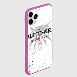Чехол iPhone 11 Pro матовый ВЕДЬМАК, цвет: 3D-фиолетовый — фото 2