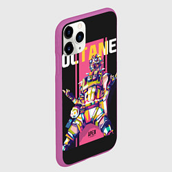 Чехол iPhone 11 Pro матовый Apex Legends Octane, цвет: 3D-фиолетовый — фото 2
