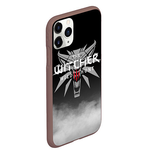 Чехол iPhone 11 Pro матовый ВЕДЬМАК / 3D-Коричневый – фото 2