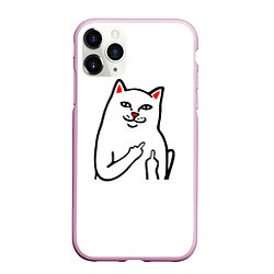 Чехол iPhone 11 Pro матовый Meme Cat