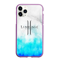 Чехол iPhone 11 Pro матовый LINEAGE 2, цвет: 3D-фиолетовый