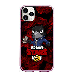 Чехол iPhone 11 Pro матовый Brawl Stars CROW