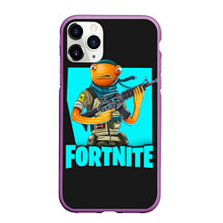 Чехол iPhone 11 Pro матовый Fortnite