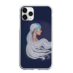 Чехол iPhone 11 Pro матовый Ariana Grande Ариана Гранде, цвет: 3D-белый