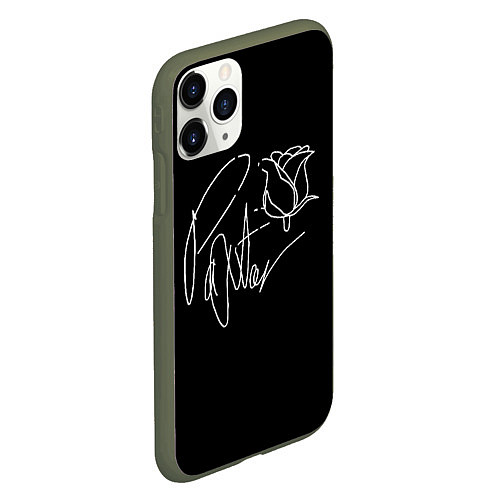 Чехол iPhone 11 Pro матовый Payton Moormeie / 3D-Темно-зеленый – фото 2