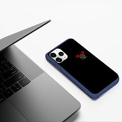 Чехол iPhone 11 Pro матовый Payton Moormeie, цвет: 3D-тёмно-синий — фото 2