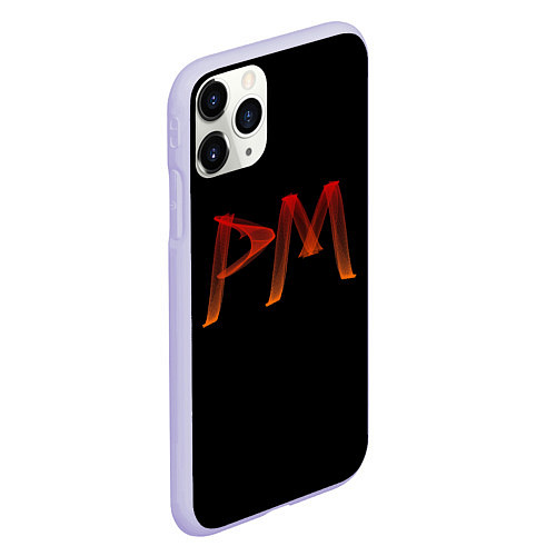 Чехол iPhone 11 Pro матовый Пэйтон Мурмайер / 3D-Светло-сиреневый – фото 2