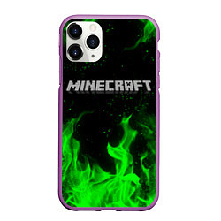 Чехол iPhone 11 Pro матовый MINECRAFT