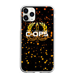 Чехол iPhone 11 Pro матовый CRITICAL OPS C-OPS, цвет: 3D-белый