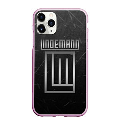 Чехол iPhone 11 Pro матовый LINDEMANN, цвет: 3D-розовый