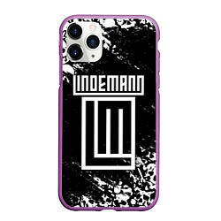 Чехол iPhone 11 Pro матовый LINDEMANN, цвет: 3D-фиолетовый