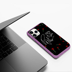 Чехол iPhone 11 Pro матовый Payton Moormeier, цвет: 3D-фиолетовый — фото 2