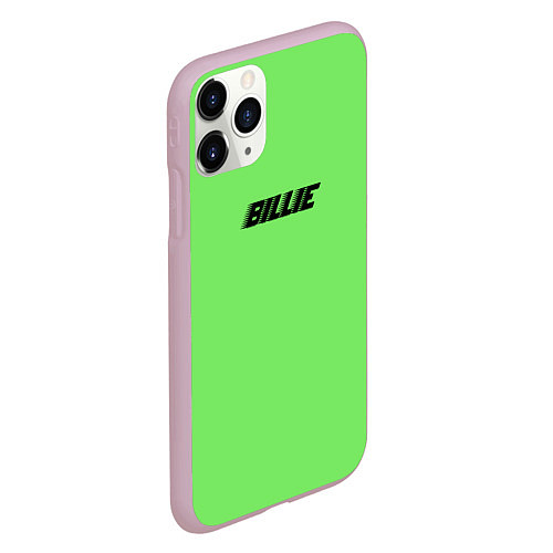 Чехол iPhone 11 Pro матовый Billie Eilish / 3D-Розовый – фото 2