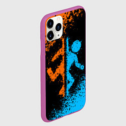 Чехол iPhone 11 Pro матовый PORTAL, цвет: 3D-фиолетовый — фото 2