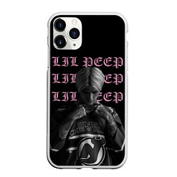 Чехол iPhone 11 Pro матовый LiL PEEP, цвет: 3D-белый