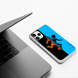Чехол iPhone 11 Pro матовый Portal, цвет: 3D-белый — фото 2