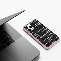 Чехол iPhone 11 Pro матовый OK BOOMER, цвет: 3D-розовый — фото 2