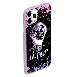 Чехол iPhone 11 Pro матовый LIL PEEP, цвет: 3D-розовый — фото 2
