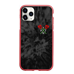 Чехол iPhone 11 Pro матовый Payton Moormeier, цвет: 3D-красный