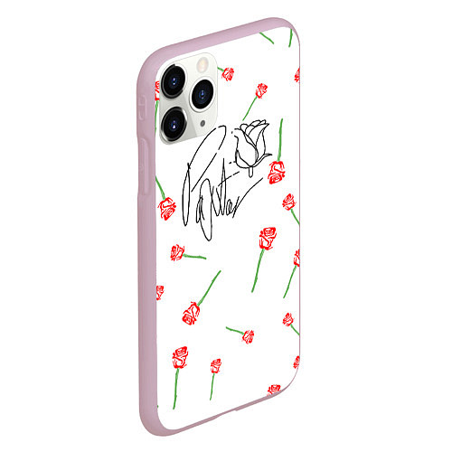 Чехол iPhone 11 Pro матовый Payton Moormeier / 3D-Розовый – фото 2