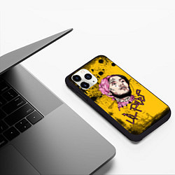 Чехол iPhone 11 Pro матовый Lil Peep, цвет: 3D-черный — фото 2