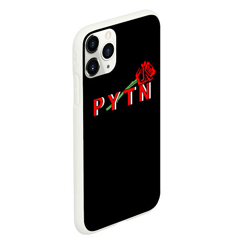 Чехол iPhone 11 Pro матовый ТИКТОКЕР - PAYTON MOORMEIE / 3D-Белый – фото 2