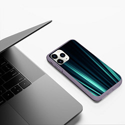 Чехол iPhone 11 Pro матовый Текстура, цвет: 3D-серый — фото 2