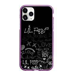 Чехол iPhone 11 Pro матовый LIL PEEP