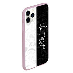 Чехол iPhone 11 Pro матовый LIL PEEP, цвет: 3D-розовый — фото 2