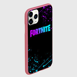Чехол iPhone 11 Pro матовый FORTNITE, цвет: 3D-малиновый — фото 2
