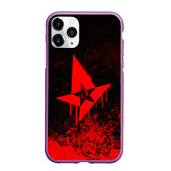 Чехол iPhone 11 Pro матовый ASTRALIS, цвет: 3D-фиолетовый