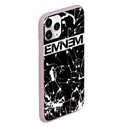 Чехол iPhone 11 Pro матовый Eminem, цвет: 3D-розовый — фото 2