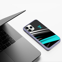 Чехол iPhone 11 Pro матовый Conor McGregor, цвет: 3D-светло-сиреневый — фото 2