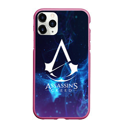 Чехол iPhone 11 Pro матовый Assassin’s Creed, цвет: 3D-малиновый