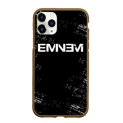 Чехол iPhone 11 Pro матовый EMINEM, цвет: 3D-коричневый