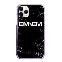 Чехол iPhone 11 Pro матовый EMINEM, цвет: 3D-светло-сиреневый