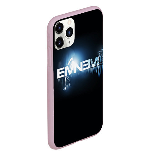 Чехол iPhone 11 Pro матовый EMINEM / 3D-Розовый – фото 2