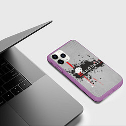 Чехол iPhone 11 Pro матовый Handball, цвет: 3D-фиолетовый — фото 2