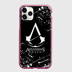 Чехол iPhone 11 Pro матовый ASSASSINS CREED, цвет: 3D-малиновый