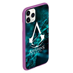 Чехол iPhone 11 Pro матовый ASSASSINS CREED, цвет: 3D-фиолетовый — фото 2