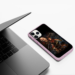 Чехол iPhone 11 Pro матовый ASSASSINS CREED, цвет: 3D-розовый — фото 2