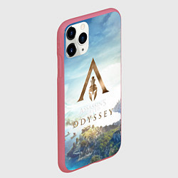 Чехол iPhone 11 Pro матовый Oddysey, цвет: 3D-малиновый — фото 2