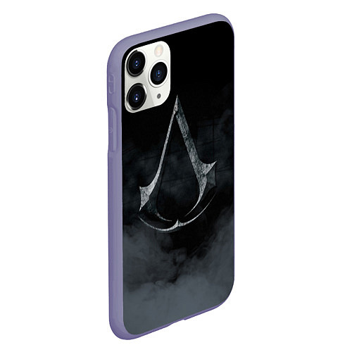 Чехол iPhone 11 Pro матовый Assassin’s Creed / 3D-Серый – фото 2