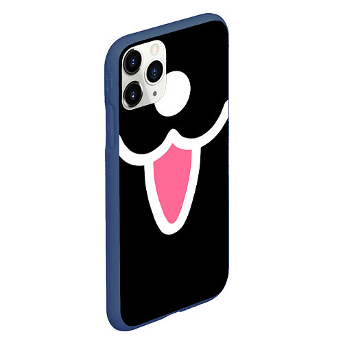 Чехол iPhone 11 Pro матовый Hollow Knight / 3D-Тёмно-синий – фото 2