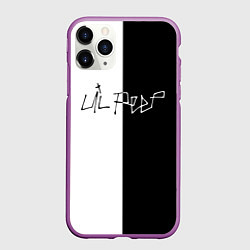 Чехол iPhone 11 Pro матовый LIL PEEP НА СПИНЕ